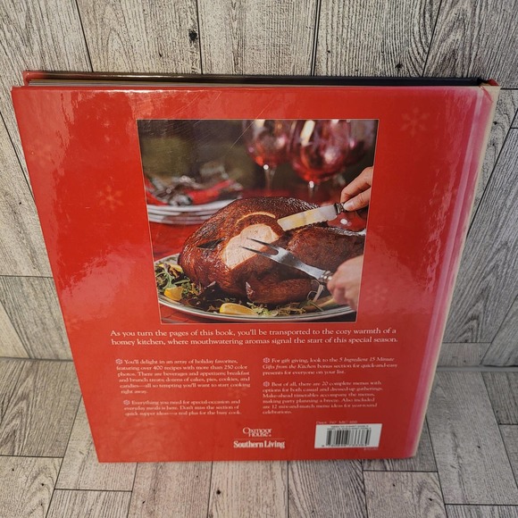 Southern Living Christmas Cookbook 2008 Presented By Dillard's - Picture 2 of 7